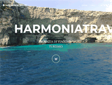 Tablet Screenshot of harmoniatravel.com